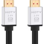 CoverZone 20 Metre HDMI Kablo 4K Hdtv 2160P 18GBPS Premium Altın Kaplama Uç Yüksek Hızlı Aktarım Plasma LCD Pc Ses Ekipmanları