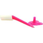 CoverZone Abajur Tasarımlı Masa Lambası Işıklı Tükenmez Kalem 17 cm 2'li Pembe