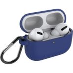 Coverzone Airpods Pro Kılıf Mat Darbe Emici Profesyonel Termoplastik Kancalı Lacivert