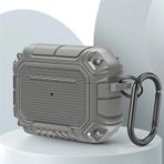 Coverzone Airpods Pro/Airpods Pro 2 ve Airpods 3.Nesil ile uyumlu Kulaklık Kılıf Dayanıklı Dizayn Fundamental Toz ve Kirden Koruyan Airpods Serileri uyumlu ile uyumlu Kılıf Titanyum