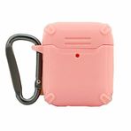 Coverzone Airpods Pro/Airpods Pro 2 ve Airpods 3.Nesil ile uyumlu Kulaklık Kılıf Dayanıklı Fundamental Toz ve Kirden Koruyan Airpods Serileri uyumlu ile uyumlu Kılıf (Pembe, Airpods Pro)
