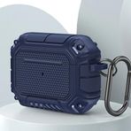 Coverzone Airpods Pro/Airpods Pro 2 ve Airpods 3.Nesil ile uyumlu Kulaklık Kılıf Dayanıklı New Dizayn Fundamental Toz ve Kirden Koruyan Airpods Serileri uyumlu ile uyumlu Kılıf Lacivert