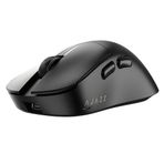 Coverzone AJ179 V2 MAX Kablosuz Gaming Mouse 12000 DPI PAW3311 Sensör 2.4G + Bluetooth + USB 300IPS 35G 1000Hz 800mAh Ultra Hafif 56g Teflon Ayak Profesyonel Oyuncu Mouse (Siyah)