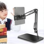 Coverzone Akrobatik Stant Masaüstü 3.5-10.6" inch Metal Gövde Tablet ve Telefon Tutucu Standı | J6