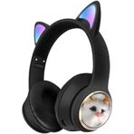 Coverzone AKZ-09 Siyah Kedi Bluetooth Kulaklık