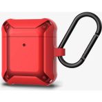 Coverzone Apple Airpods Kılıf Heawy Armor Kırmızı