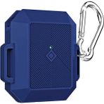 Coverzone Apple Airpods Kılıf Heawy Armor Silikon Lacivert