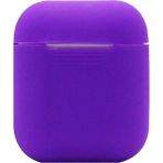 Coverzone Apple Airpods Kılıf Kancalı Silikon Mor