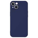 Coverzone Apple iPhone 13 İle Uyumlu Kılıf Z-Mara Lansman Vieri Tam Koruma Arka Kapak Kamera Koruma Çıkıntılı Pürüzsüz Yüzey Lacivert