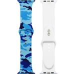 CoverZone Apple Watch 38-40 mm Desenli Grafiti NO-13 Kayış Kordon