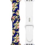 CoverZone Apple Watch 42-44 mm Grafiti Desenli NM-16 Kayış Kordon