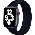 CoverZone Apple Watch 44 mm One Way Medium Siyah Kordon