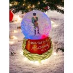 Coverzone Atatürk Kar Küresi Işıklı Müzikli ve Püskürtmeli Büyük Boy Kar Küresi İzmir Marşı Müziği Çalan RGB Aydınlatmalı 15cm x 10cm