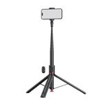 Coverzone Ayarlanabilir Selfie Çubuğu Tripod 177cm - Otomatik Açılma, Çok Açı Ayarı, Kablosuz Uzaktan Kumanda, Alüminyum Gövde, 10m Mesafeden Fotoğraf Çekimi, Telefon Standı | TT01