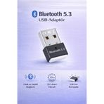 Coverzone Bluetooth 5.3 Usb Adaptör Dongle Pc Laptop Kulaklık Mouse Klavye Gamepad | Zr770