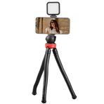 Coverzone Cep Telefonu Dolgu Işık Canlı Yayın Mini Yüksek Parlaklık Dolgu Işığı Selfie Işık, Kıskaçlı Telefon ve Notebook Tutucu, YouTuber Yayıncı Işığı AY-83 (AY-83 - Işık + Tutucu + 30cm Tripod)