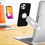 Coverzone Cep Telefonu için Mıknatıslı Telefon Standı Çoklu Ekran Yan Desteği Ayarlanabilir Telefon Tutacağı Dizüstü Bilgisayar Uzatma Manyetik Telefon Montaj Braketi