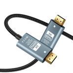 Coverzone DP to DP Kablo, 8K 60Hz 200cm Yüksek Hızlı, Displayport Kablo 2 Metre Kablo Uzunluğu Displayport to Displayport Kablo 200cm ZR856