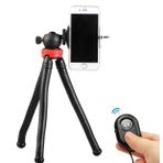 Coverzone Flexible Youtuber Twich ve Sosyal Medya Yayıncılar için 30cm Ahtapot 360 Derece 320gr Selfie Telefon Tutucu Tripod Ahtapot (Kumandalı)