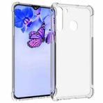 Coverzone Galaxy A21 ile uyumlu Kılıf Z-Nitro Anti Shock Silikon Kapak Kamera Korumalı Antişok Airbag Köşe Korumalı Silikon Şeffaf Kılıf