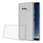 Coverzone Galaxy Note 8 ile uyumlu Kılıf Süper Esnek Yapılı Kamera Korumalı Toz ve Kirden Koruyan Silikon Galaxy Note 8 ile uyumlu Süper Şeffaf Kapak