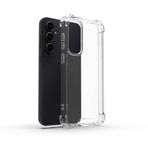 Coverzone Galaxy S23 FE ile uyumlu Kılıf Z-Nitro Anti Shock Silikon Kapak Kamera Korumalı Antişok Airbag Köşe Korumalı Silikon Şeffaf Kılıf