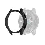 Coverzone Galaxy Watch 5 44mm ile Uyumlu Sert PC Kasa Koruyucu Galaxy Watch 5 44mm ile Uyumlu Gard Çerçeve Siyah