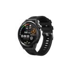 CoverZone Galaxy Watch Active 2 40 mm Grealish Silikon Delikli Siyah Kordon
