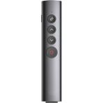 CoverZone Hp SS10PRO Kablosuz Sunum Kumandası 2.4g Wireless USB Type-C Alıcı Laser Pointer Şarjlı Batarya Slayt Kontrol Presentation Clicker | SS10PRO