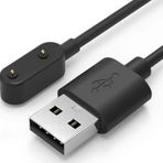 Coverzone Huawei Children 4x Ile Uyumlu Akıllı Saat Için Manyetik Usb Şarj Kablosu Siyah