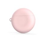 Coverzone Huawei Freebuds 4 İle Uyumlu Kılıf Smooth Matte TPU Pembe