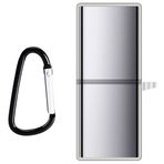 Coverzone Huawei FreeBuds Lipstick Kılıf Tpu Sert Silikon Kancalı Kılıf Şeffaf