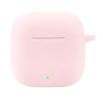 Coverzone Huawei FreeBuds SE 2 ile Uyumlu Kulaklık Kılıf Darbeye Dayanıklı Silikon Yumuşak Koruyucu Toz ve Kirden Koruyan Huawei FreeBuds SE 2 ile Uyumlu (Açık Pembe)