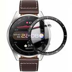 Coverzone Huawei Watch 3 Pro Dungeon Pet Saat İle Uyumlu Ekran Koruyucu Siyah