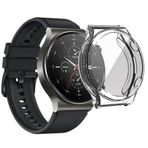 Coverzone Huawei Watch Gt 3 Pro 43mm İle Uyumlu Saat Silikon Ekran Koruyucu Şeffaf