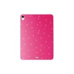 Coverzone İpad Air 11 2025 İle Uyumlu İyi Kalite Simli Parlak Görünüm Tablet Koton Kılıf Shimmer Neon Pink