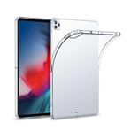 Coverzone iPad Pro 12.9 Pro 2020 (4.Nesil) ile uyumlu Kılıf Tablet Süper Silikon Tablet Kılıf Kapak iPad Pro 12.9 Pro 2020 (4.Nesil) ile uyumlu tablet kılıf