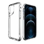 Coverzone iPhone 12 Pro Max ile uyumlu Kılıf ClearSafeguard T-Max Silikon Kapak Şeffaf