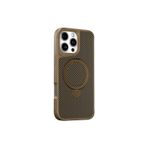 Coverzone İphone 14 Pro İle Uyumlu Kılıf Karbon Fiber Görünümlü Magsafe İle Uyumlu Stand Olabilen Carbon