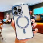 Coverzone iPhone 14 Pro Max uyumlu Kamera Korumalı Kılıf Magsafe ile uyumlu Wireless Power-Magnet Kılıf