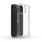 Coverzone iPhone 15 Pro ile uyumlu Kılıf Z-Nitro Anti Shock Silikon Kapak Kamera Korumalı Antişok Airbag Köşe Korumalı Silikon Şeffaf Kılıf