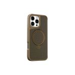 Coverzone İphone 15 Pro Max İle Uyumlu Kılıf Karbon Fiber Görünümlü Magsafe İle Uyumlu Stand Olabilen Carbon