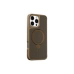 Coverzone İphone 16 Pro Uyumlu Kılıf Karbon Fiber Görünümlü Magsafe Uyumlu Stand Olabilen Carbon