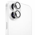 Coverzone iPhone 17 İle Uyumlu 9H Sertlik Safir Çiziklere ve Darbelere Dayanıklı Özel Üretim Çizilmeyen Tam Kaplayan Yüksek Çözünürlüklü Kamera Lens Koruyucu Cam İDS Gümüş