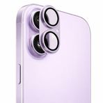 Coverzone iPhone 17 İle Uyumlu 9H Sertlik Safir Çiziklere ve Darbelere Dayanıklı Özel Üretim Çizilmeyen Tam Kaplayan Yüksek Çözünürlüklü Kamera Lens Koruyucu Cam İDS Mor