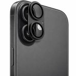 Coverzone iPhone 17 İle Uyumlu 9H Sertlik Safir Çiziklere ve Darbelere Dayanıklı Özel Üretim Çizilmeyen Tam Kaplayan Yüksek Çözünürlüklü Kamera Lens Koruyucu Cam İDS Siyah
