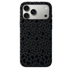 Coverzone İphone 17 Pro Max İle Uyumlu Özel Tasarım Yüksek Kalite İçi Kadife Lansman Silikon Telefon Kılıfı SD-01 (Leopar)