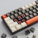 coverzone Leaven K780 Kablolu Mekanik RGB Işıklı Klavye 78 Tuşlu Kompak ve Şık Tasarım İngilizce Q Klavye Ev ve Ofis Klavyesi (Kırmızı Switch)