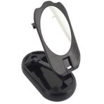 CoverZone LXE03 Aynalı Masaüstü 2in1 Taşınabilir Kaydırmaz Tabanlı Katlanır Telefon Standı