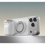 Coverzone Manyetik MagSafe ile Uyumlu Premium Edition Kamera Stabilizatörü, 10M Uzaktan Kumanda, Çift Taraflı Magnet, Selfie Çekimi, Bluetooth Bağlantı, Zoom Kontrol Özellikli | ZR1222